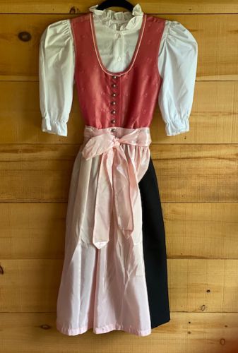 Kids Dirndl - Dark/Light pink